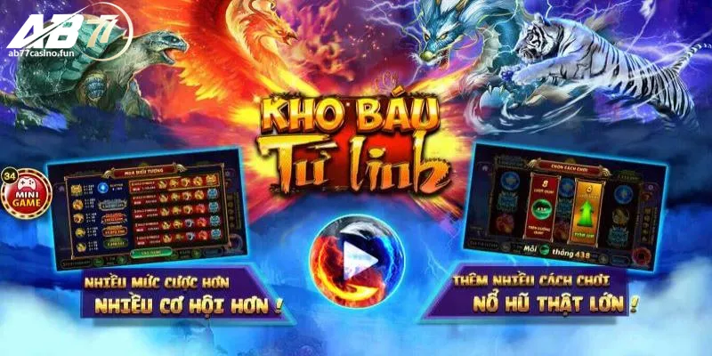 Game slots Tứ Linh được nhiều người chơi yêu thích